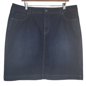 Style &‎ Co Classic Blue Denim Skirt